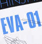F.P.O EVANGELION ポケット付半袖Tシャツ ブラック(EVA-01): プリント拡大