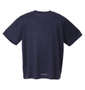 LOTTO 杢DRYメッシュ半袖Tシャツ ネイビー: バックスタイル