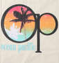 OCEAN PACIFIC プリント半袖Tシャツ アイボリー: バックプリント