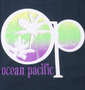 OCEAN PACIFIC プリント半袖Tシャツ ネイビー: バックプリント