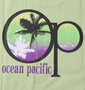 OCEAN PACIFIC プリント半袖Tシャツ グリーン: バックプリント