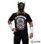 新日本プロレス エル・デスペラードイラスト半袖Tシャツ ブラック: