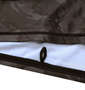 RUSTY 半袖ラッシュガード チャコール系カモフラ: ずれ止めループ有(裾内側)