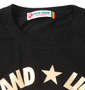 NESTA BRAND 箔プリント長袖Tシャツ ブラック: