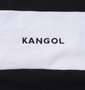 KANGOL 裏起毛クルートレーナー ブラック: 刺繍