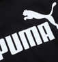 PUMA エッセンシャルビッグロゴプルパーカー プーマブラック: プリント拡大
