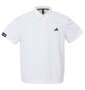 adidas golf アディダスロゴモノグラムプリント半袖B.Dシャツ ホワイト: