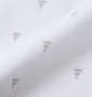 adidas golf アディダスロゴモノグラムプリント半袖B.Dシャツ ホワイト: 生地拡大