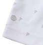 adidas golf アディダスロゴモノグラムプリント半袖B.Dシャツ ホワイト: 裾プリント