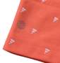 adidas golf アディダスロゴモノグラムプリント半袖B.Dシャツ コーラルフュージョン: 裾プリント