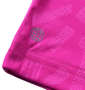 adidas golf エンボスプリント半袖B.Dシャツ ルシッドフクシャ: 裾プリント