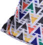 adidas golf マルチカラープリント半袖B.Dシャツ ホワイト: サイドスリット・プリント