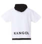 KANGOL 半袖Tパーカー ホワイト: バックスタイル