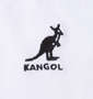 KANGOL 半袖Tパーカー ホワイト: フロント刺繍