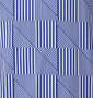 SRIXON 【松山英樹プロモデル】変形ストライプ半袖シャツ ブルー: 変形ストライプ