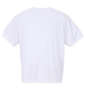 LE COQ SPORTIF 杢スムースグラフィックプラクティス半袖Tシャツ ホワイト: バックスタイル