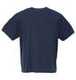 LE COQ SPORTIF 杢スムースグラフィックプラクティス半袖Tシャツ ネイビー: バックスタイル