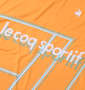 LE COQ SPORTIF 杢スムースグラフィックプラクティス半袖Tシャツ オレンジ: プリント拡大