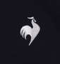 LE COQ SPORTIF ヘランカSUNSCREEN鹿の子切替半袖ポロシャツ ネイビー×パープル: 胸の刺繍