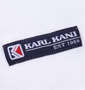 KARL KANI 天竺半袖Tシャツ ホワイト: 左裾のワッペン