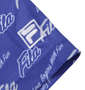 FILA GOLF ロゴグラフィックプリントホリゾンタルカラー半袖シャツ ブルー: 左袖刺繍