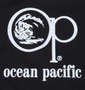 OCEAN PACIFIC 長袖フルジップパーカーラッシュガード ブラック: プリント