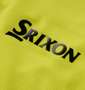 SRIXON 【松山プロ共同開発】ハーフジップハイブリッドプルオーバー イエロー: 胸プリント
