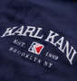 KARL KANI ベロアセット ネイビー: 刺繍
