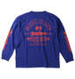 NESTA BRAND 天竺長袖Tシャツ ブルー: バックスタイル