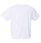 SY32 by SWEET YEARS スラッシュビッグロゴ半袖Tシャツ ホワイト: バックスタイル