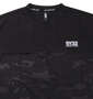 SY32 by SWEET YEARS エクスチェンジエンボスカモ半袖Tシャツ ブラック: