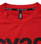 SY32 by SWEET YEARS アスレチックプラクティス半袖Tシャツ レッド: 襟裏消臭テープ