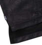 SY32 by SWEET YEARS エンボスボックスロゴジップ半袖ポロシャツ ブラック: 裾サイドスリット