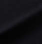 Mc.S.P オーガニックコットンクルーネック半袖Tシャツ ブラック: 生地拡大