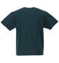 Mc.S.P オーガニックコットンクルーネック半袖Tシャツ グリーン: バックスタイル