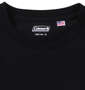 Coleman USAコットンポケット付半袖Tシャツ ブラック: