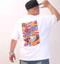 THRASHER 半袖Tシャツ ホワイト: モデル着用