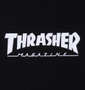 THRASHER 半袖Tシャツ ブラック: 胸プリント