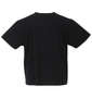 Mc.S.P タックボーダーフェイクレイヤードヘンリー半袖Tシャツ ブラック: バックスタイル