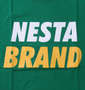NESTA BRAND 天竺半袖Tシャツ グリーン: プリント