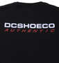 DCSHOES 23AUTHENTIC OBLIQUE LOGO長袖Tシャツ ブラック: バックプリント