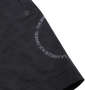 adidas golf BOSジャガードグラフィック半袖モックネックシャツ ブラック: 袖のプリント