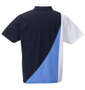 LE COQ SPORTIF ヘランカサンスクリーン半袖襟付シャツ ネイビー: バックスタイル