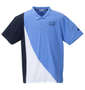 LE COQ SPORTIF ヘランカサンスクリーン半袖襟付シャツ ブルー: