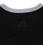 adidas M ESS BL半袖Tシャツ ブラック×ミディアムグレーヘザー: バック刺繍