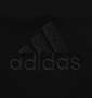 adidas M ESS BL半袖Tシャツ ブラック×ミディアムグレーヘザー: 刺繍