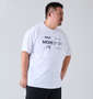MOVESPORT SUNSCREEN TOUGHオーセンティックロゴ半袖Tシャツ ホワイト: