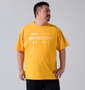 MOVESPORT SUNSCREEN TOUGHオーセンティックロゴ半袖Tシャツ オレンジ: