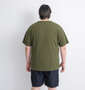 Mc.S.P ワッフルヘンリーネック半袖Tシャツ カーキ: