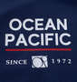 OCEAN PACIFIC PEARTEX UV長袖フルジップパーカー ネイビー: プリント